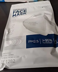 Particle filter mask