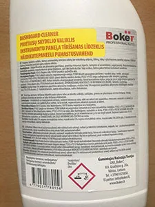 DASHBOARD CLEANER