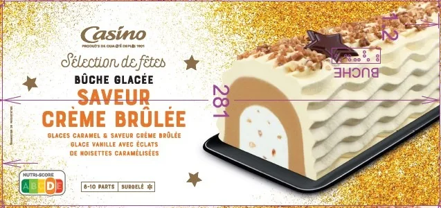Bûches glacées 1l