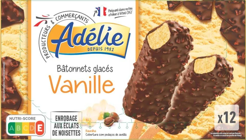 Adelie batonnet 12x60ml vanille