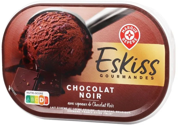 Bac creme glacee chocolat 500g