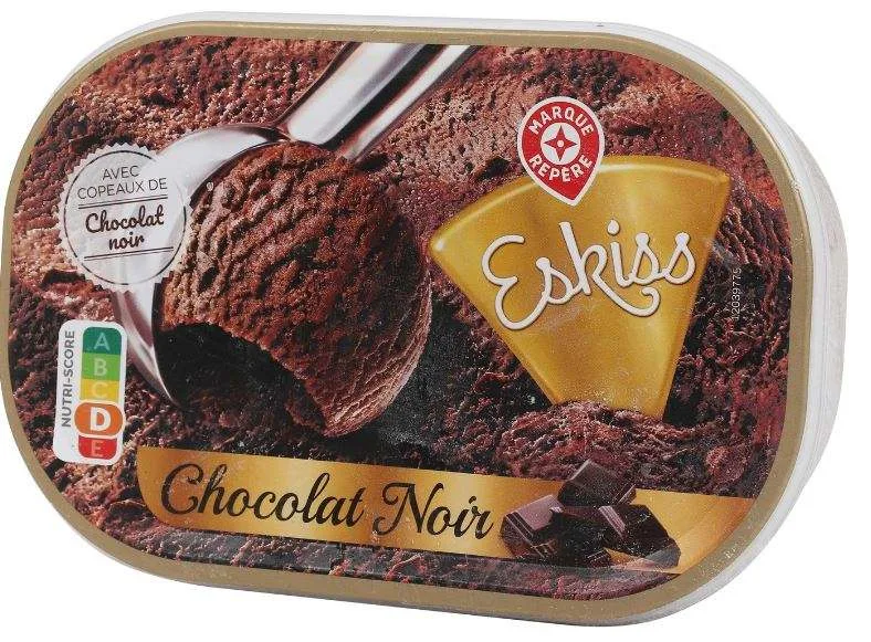 Bac creme glacee chocolat 500g