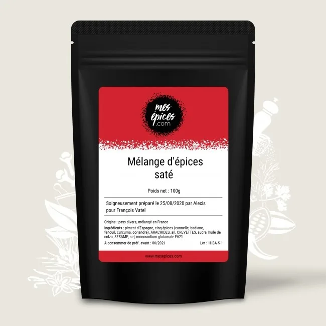 Mélange d'épices saté