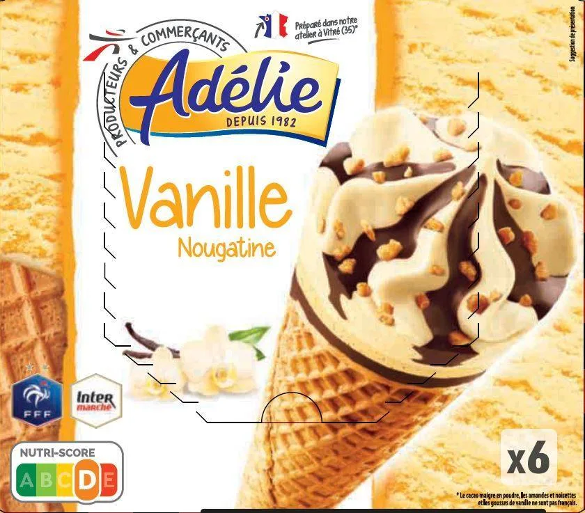 Adelie cone (fff) vanille 6x120ml