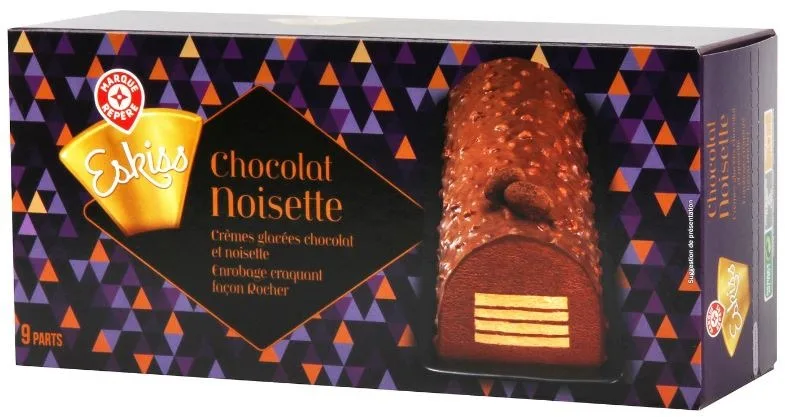 Buche chocolat noisette 548,4g