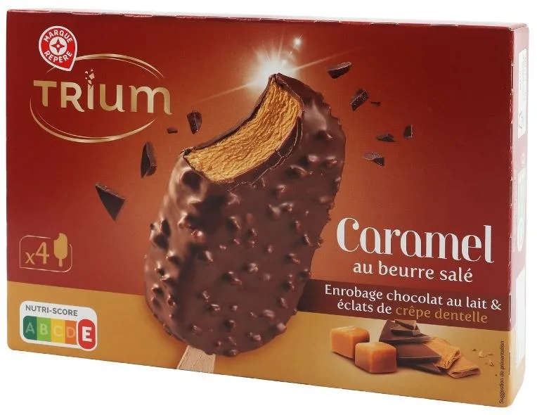 Batonnets caramel x4 288g