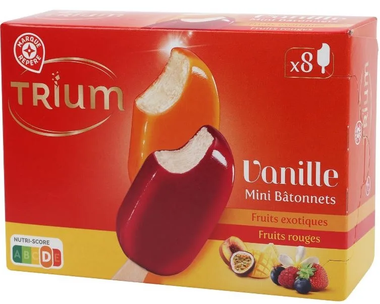 Mini batonnets fruits x8 300g