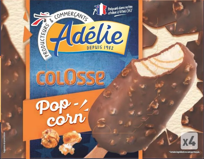 Adelie colosse 4x80ml popcorn