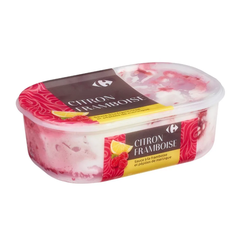 Bac citron framboise 900ml