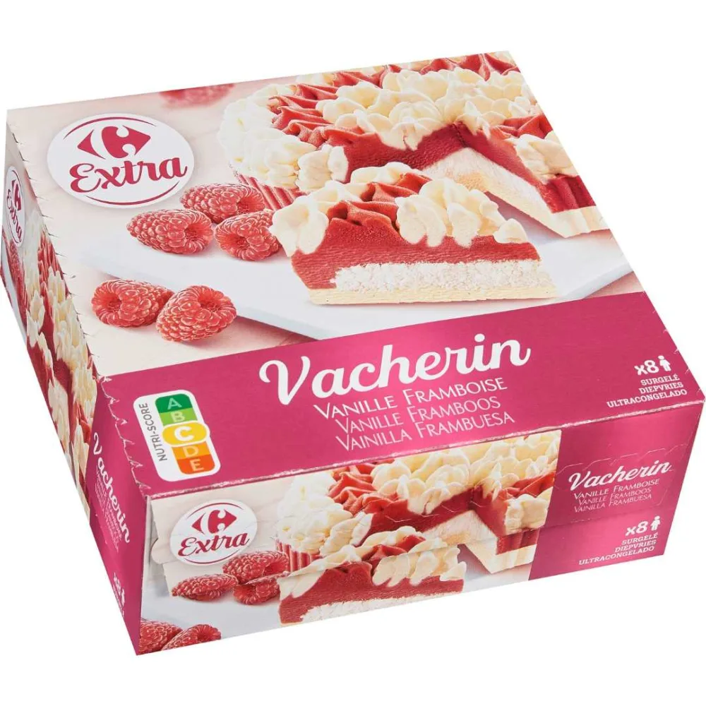 Vacherin vanille framboise 1,2l