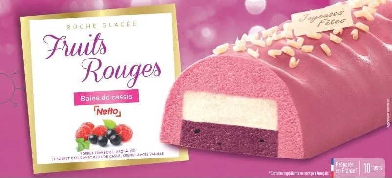 Netto buche 3d 1l fruits rouges