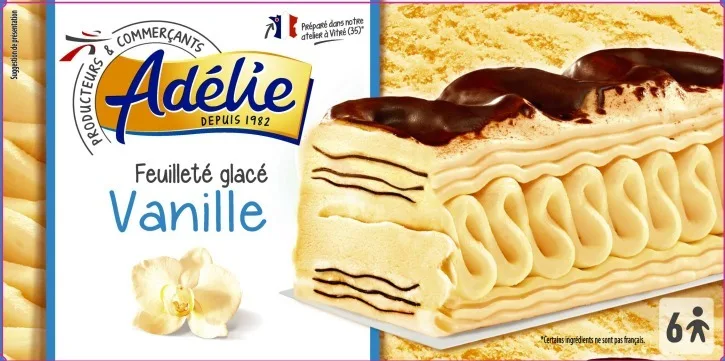 Adelie donatello 650ml vanille