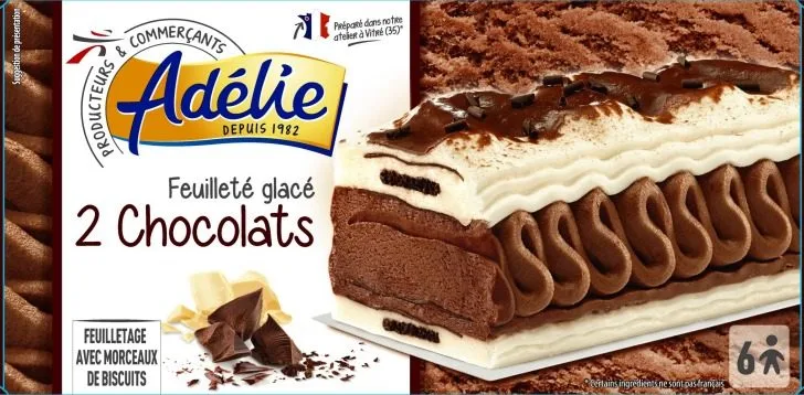 Adelie donatello 650ml chocolat