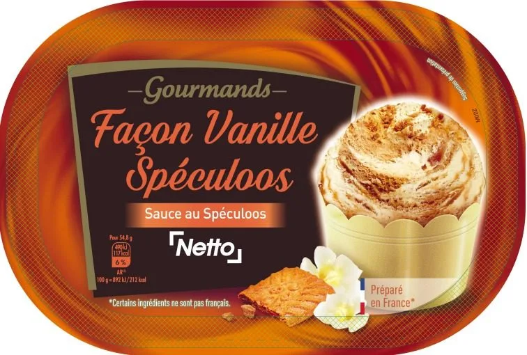 Netto facon vanille speculoos 0.9l