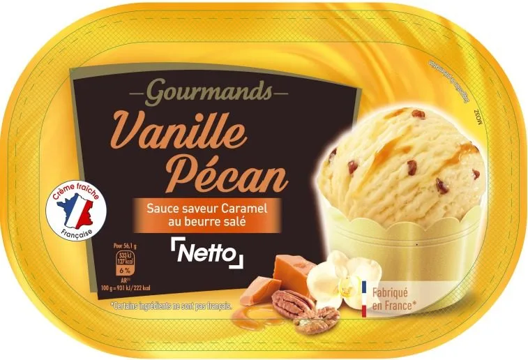 Netto vanille pecan 0.9l