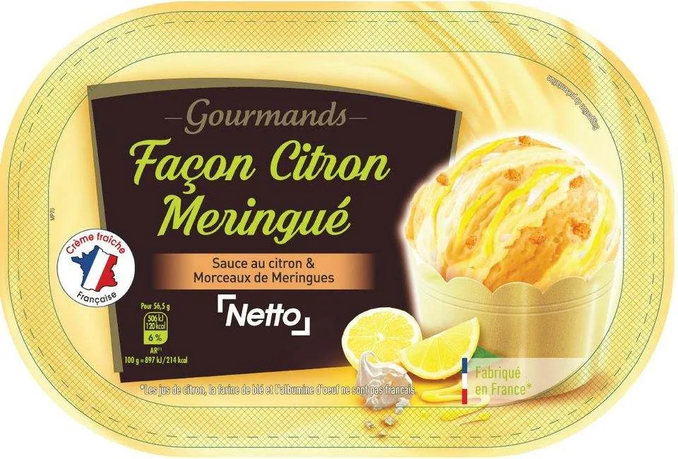 Netto facon citron meringue 0.9l