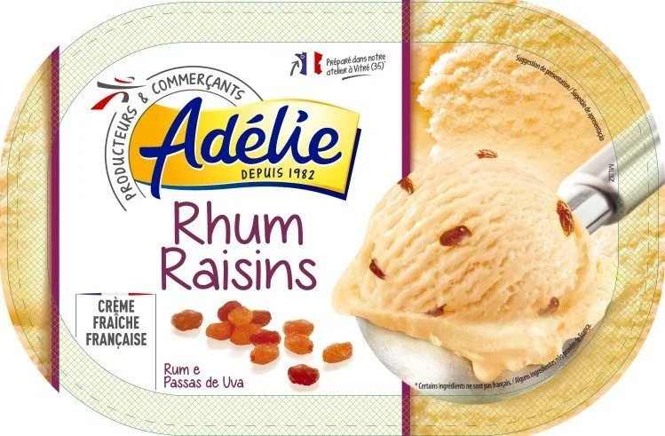 Adelie rhum raisins 1l