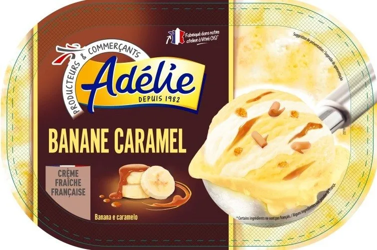 Adelie banane caramel 0.9l