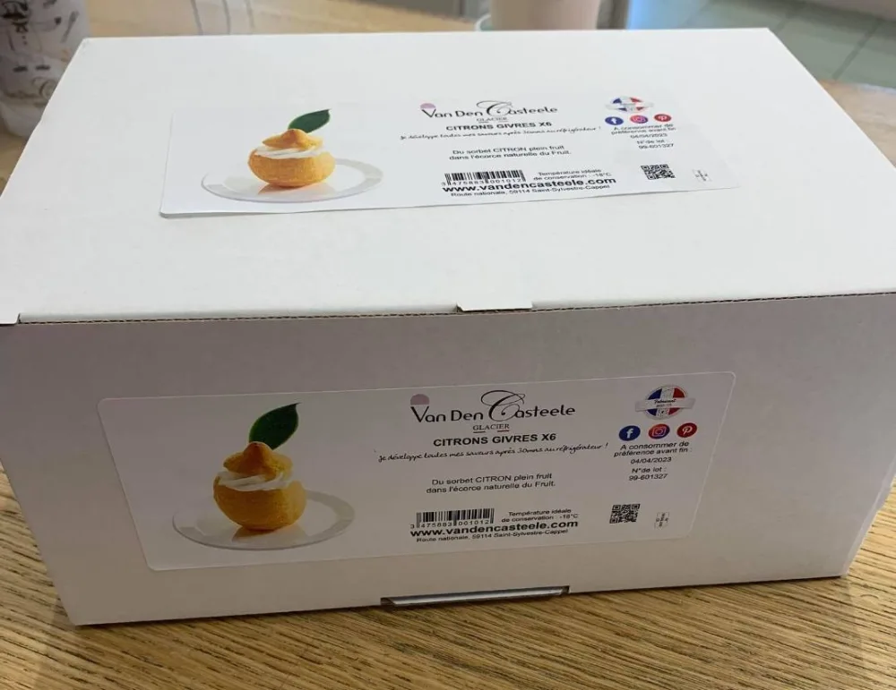 Citrons givres x6