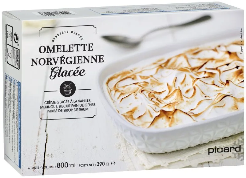 Omelette norvégienne glacée