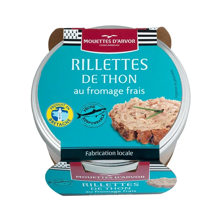 Rillettes de thon au fromage frais
