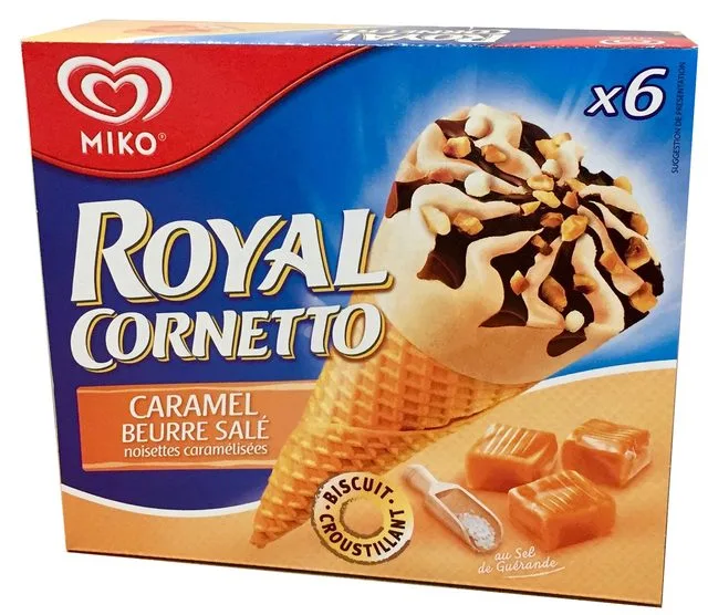 Royal cornetto caramel beurre salee