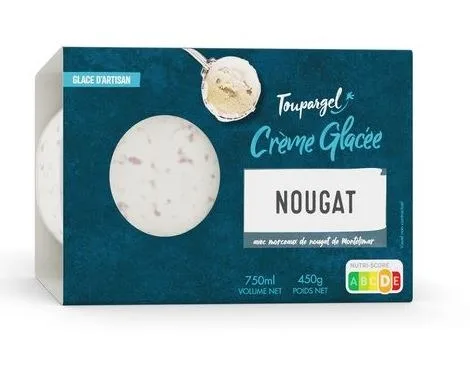 Crème glacée nougat