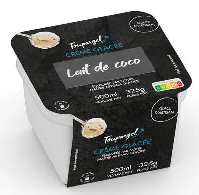 Crème glacée lait de coco