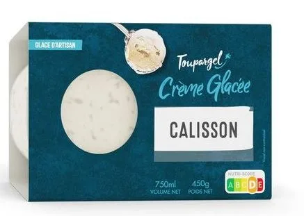 Crème glacée calisson