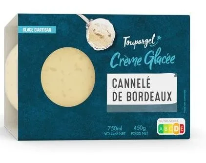 Crème glacée cannele de bordeaux