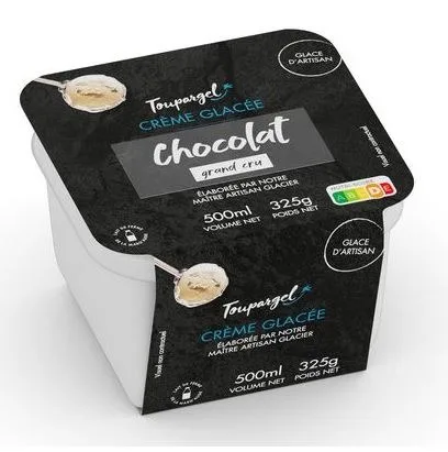 Crème glacée chocolat grand cru