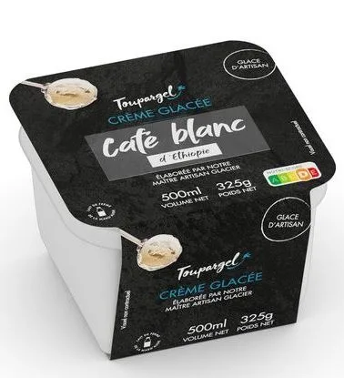 Crème glacé cafe blanc