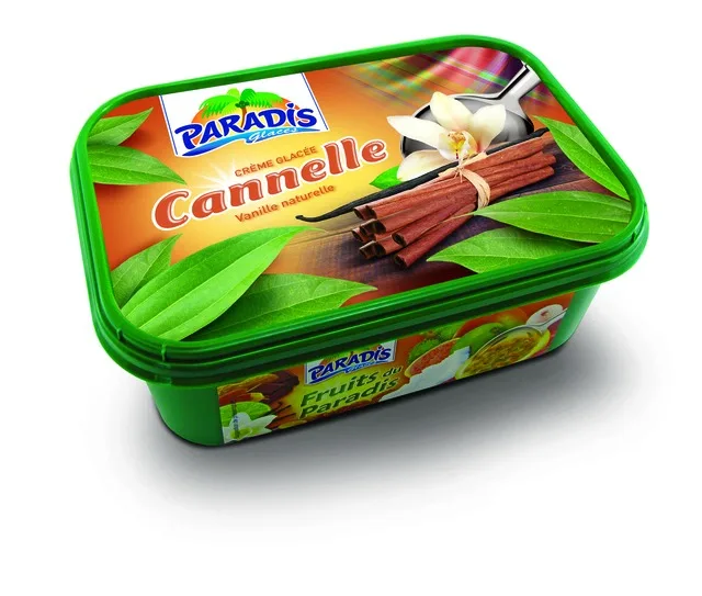 Pots 500 ml et bacs 1l paradis glaces (voir liste parfums)