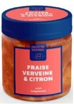 Sorbet fraise verveine citron
