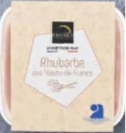 Glace artisanale rhubarbe