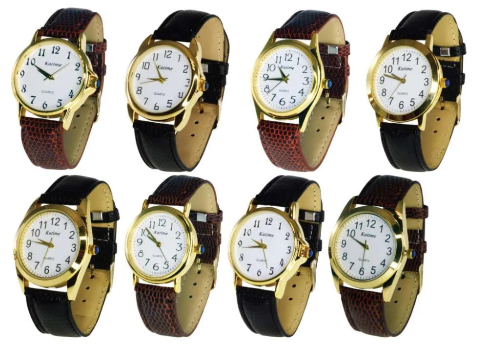 Montre classique cuir homme & femme