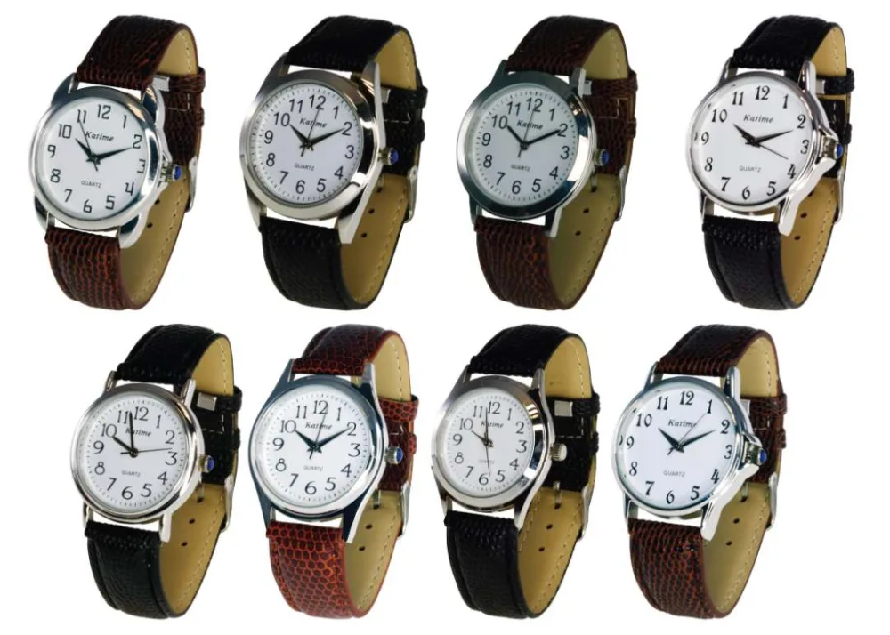 Montre classique cuir homme & femme