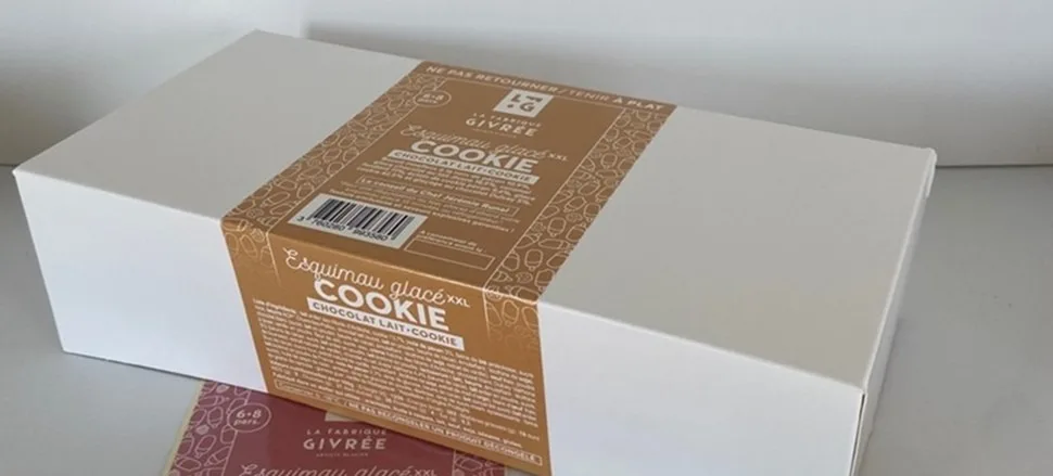 Esquimau glacé cookie