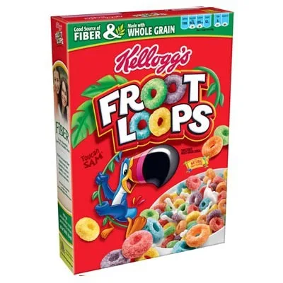 Kellogg's céréales froot loops