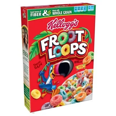 Kellogg's céréales froot loops