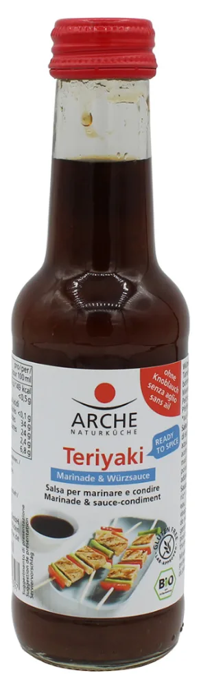 Sauce teriyaki et sauce no-fish