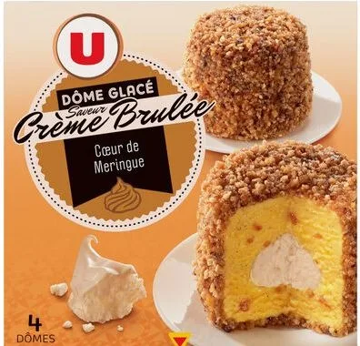 Dômes glacés meringue