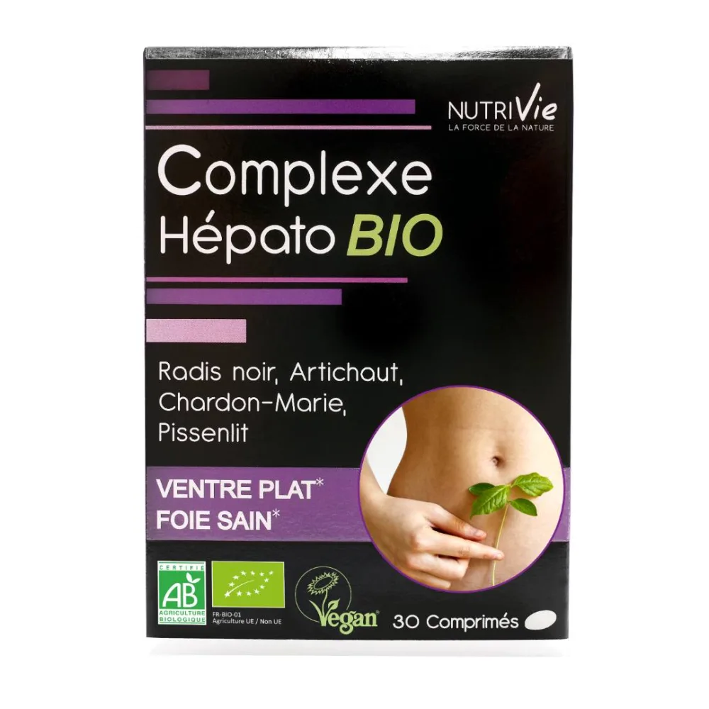 Complexe hépato bio 30 comprimés