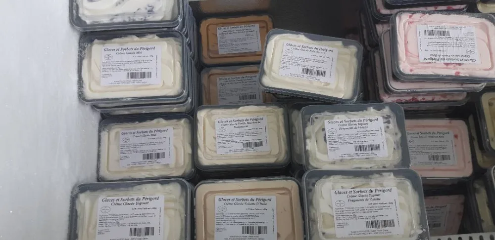 Crème glacée yogourt