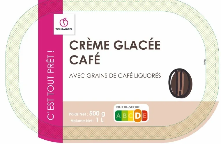 Crème glacée cafe