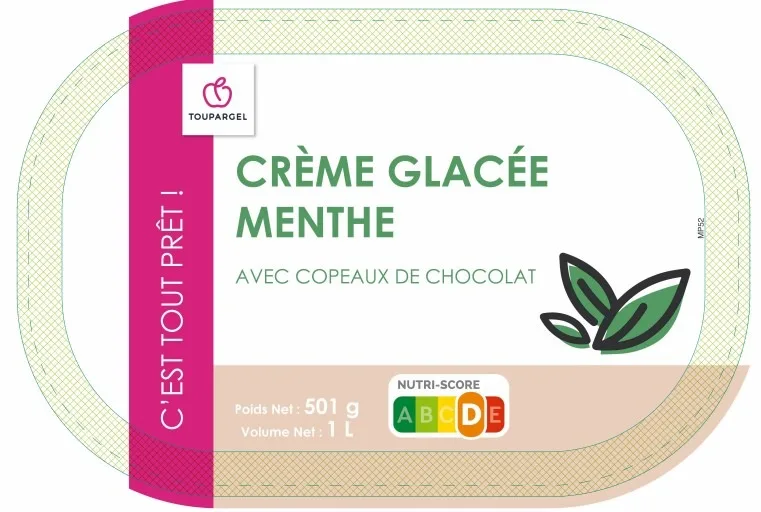 Crème glacée menthe