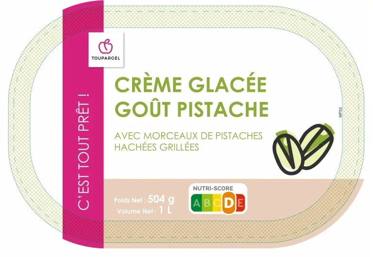 Crème glacée pistache