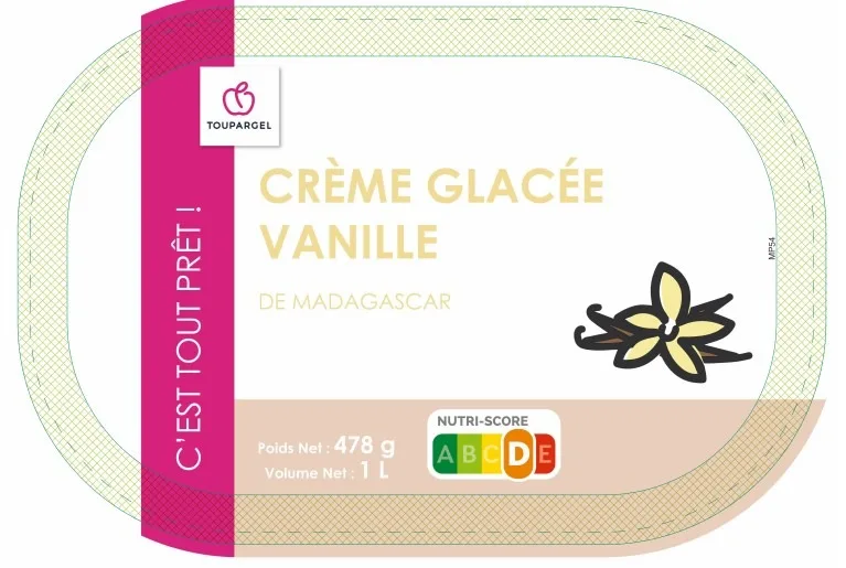 Crème glacée vanille