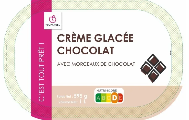 Crème glacée chocolat