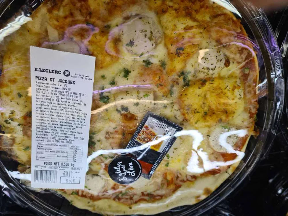 Pizza st jacques